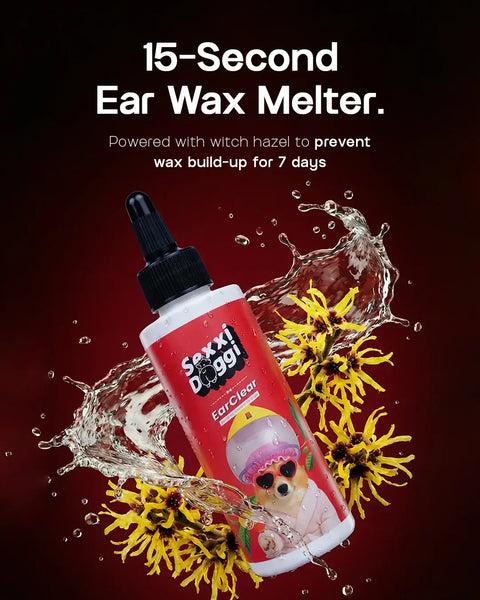 India's Quickest Dog Ear Cleaning Solution - EarClear (100 ml)
