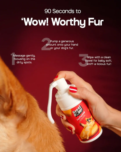 Dry Foaming Shampoo and Furfume - Cheesecake (100 ml)