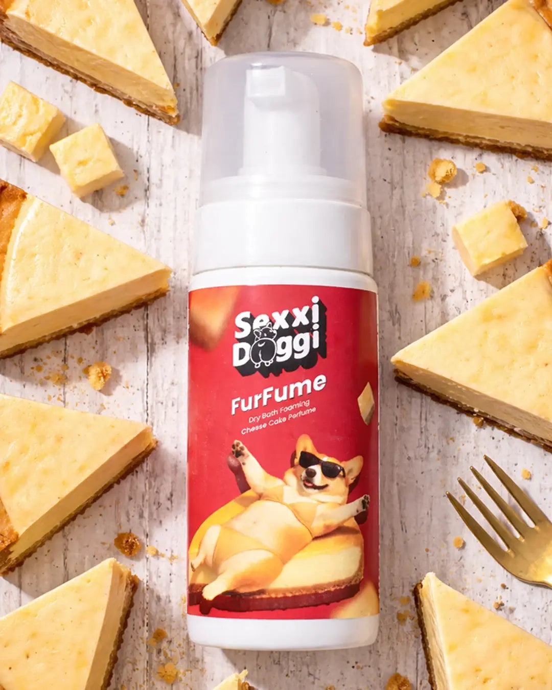 Dry Foaming Shampoo and Furfume - Cheesecake (100 ml)